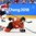 GANGNEUNG, SOUTH KOREA - FEBRUARY 12: Switzerland's Nicole Bullo #23 dives for a loose puck against Japan during preliminary round action at the PyeongChang 2018 Olympic Winter Games. (Photo by Matt Zambonin/HHOF-IIHF Images)

